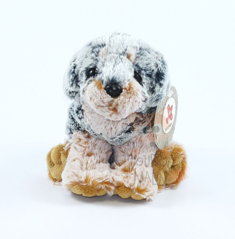  soft toy dog beauceron brown 15 cm 